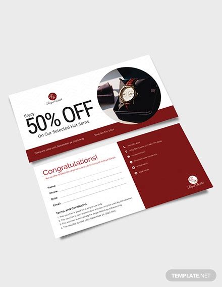 Discount Voucher - 26+ Examples, Word, Tips