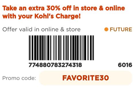 Free kohls printable coupons for in store use, Download Free kohls ...