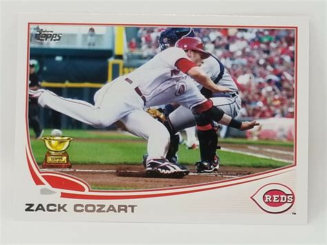 Topps Opening Day Zack Cozart Rc Rookie Cincinnati Reds Ebay