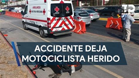 Motociclista Queda Herido Tras Choque Sobre Avenida Constituci N En