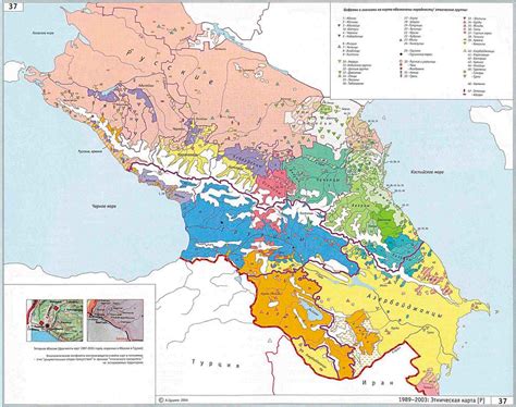 Ethnic Map Of Caucasus Ethnic Map Of Caucasus Flickr, 52% OFF