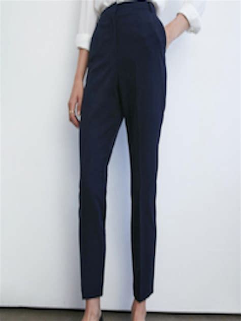 Buy WAREHOUSE Women Slim Fit High Rise Formal Trousers Trousers For