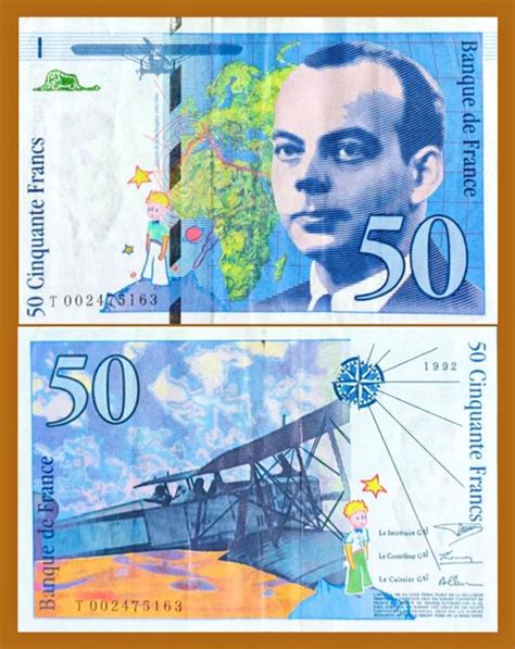 Jual France Francs Saint Exupery Prefix T Di Lapak Anggita