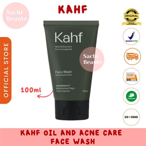 Jual Kahf Oil And Acne Care Face Wash 100 Ml Sabun Pembersih Wajah