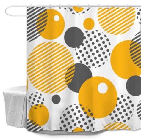 Abstract Shower Curtain Easy Bargain