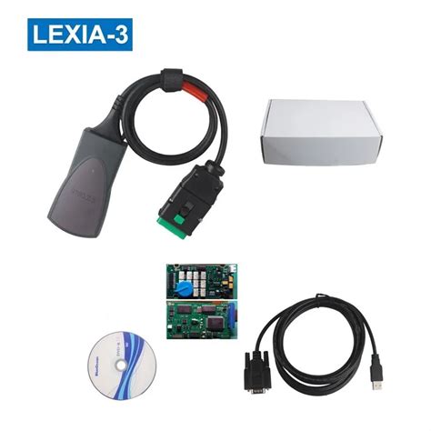 Lexia3 Lexia 3 PP2000 V48 with 921815C chip For Citroen/Peugeot Auto ...