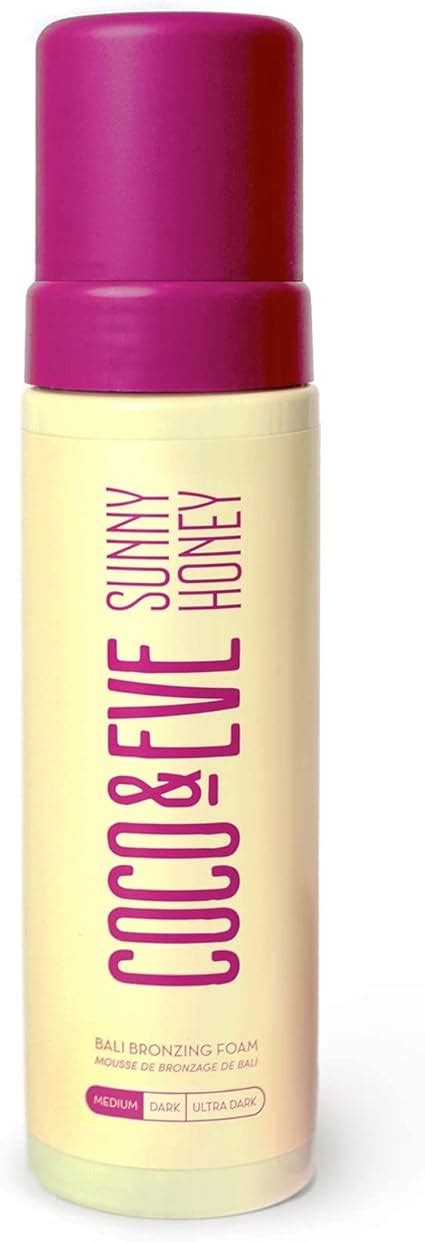 Coco Eve Sunny Honey Bali Bronzing Self Tanner Mousse Medium All