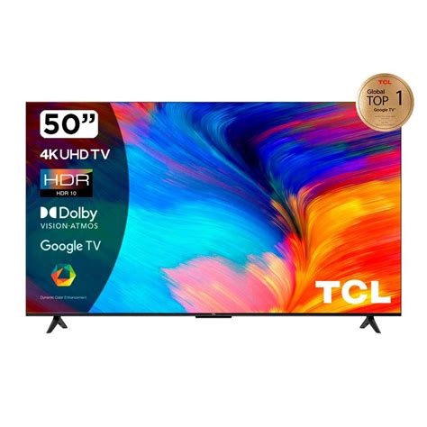 Купить Телевизор TCL 50» 50P635 LED UHD Android Black (4K) с бесплатной ...