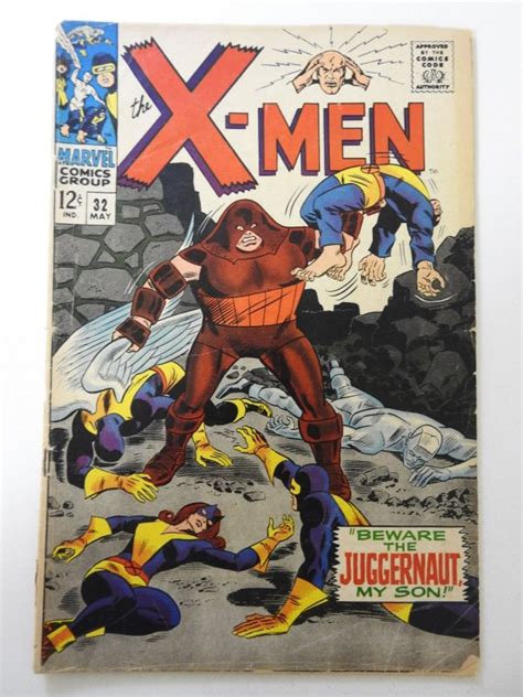 The X Men 32 1967 FR GD Condition 4 In Cumulative Spine Split