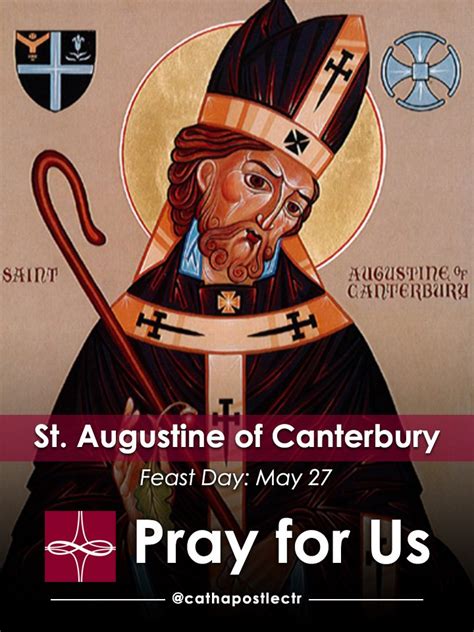 St Augustine Of Canterbury — Catholic Apostolate Center Feast Days