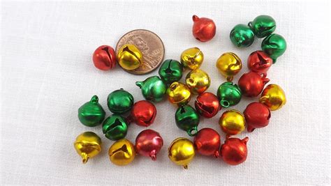 Christmas Bells Mix Pieces Mm Aluminum Bell Charm Jewelry Supply