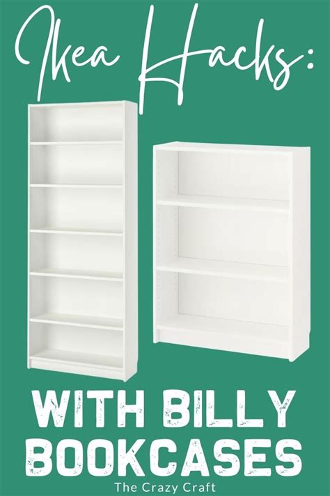 Ikea Billy Bookcase Hacks To Create A Totally Custom Storage Solution