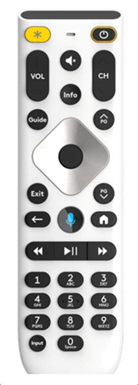 Xfinity Remote Control Settings