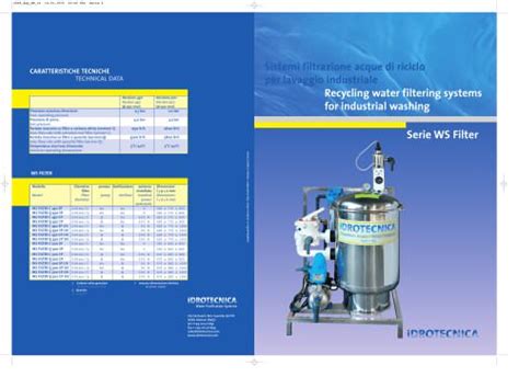 Water Demineralizer As Reverse Osmosis Serie IDRO RO Idrotecnica Srl