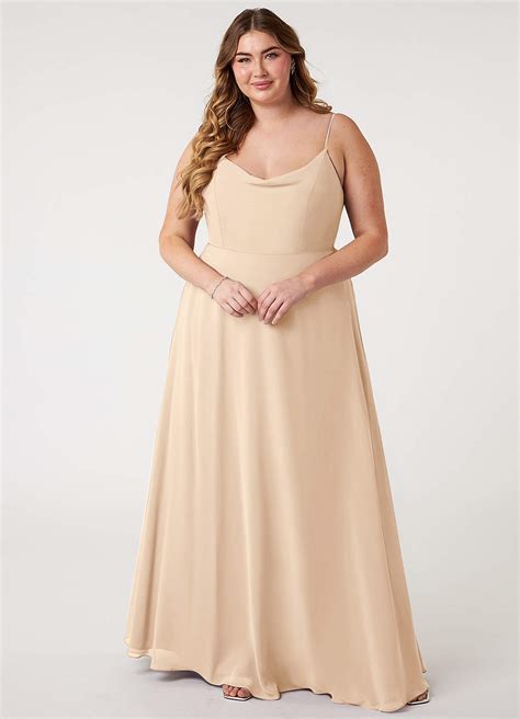 Sand Azazie Daenerys Bridesmaid Dresses Azazie