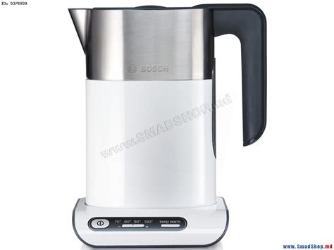 Электрочайник Bosch TWK 8611 (White/Inox) купить в Кишиневе, Молдове ...