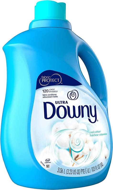 Downy Ultra Liquid Fabric Softener, Cool Cotton Scent - 120 Loads