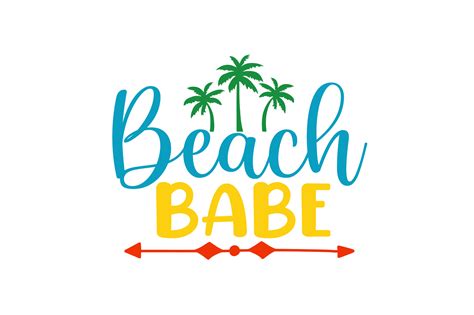 Beach Babe Svg Graphic By Rajibstore Creative Fabrica