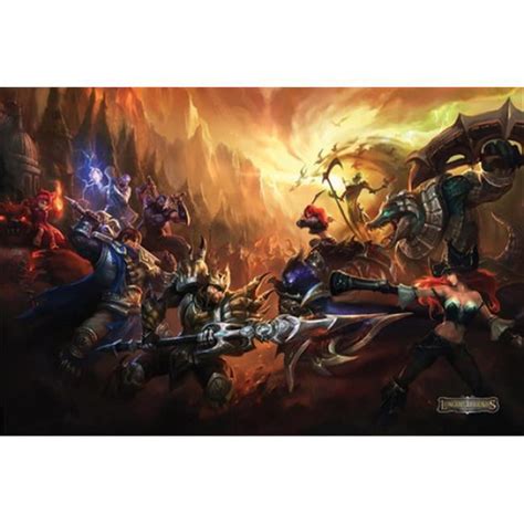 Poster Import XPSFX1096 League of Legends Video Game Poster Print, 24 x ...