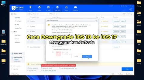 Cara Downgrade Ios Ke Ios Dengan Utools Xr Xs