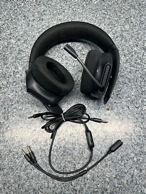 Aw H Wired Stereo Gaming Headset For Alienware Area M And Inspiron