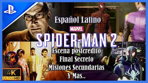 Escena Post Creditos Misiones Secundarias Final Secreto Marvels