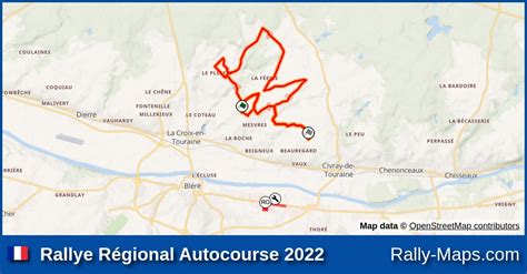 Maps Rallye Régional Autocourse 2022 Coupe Rally Maps