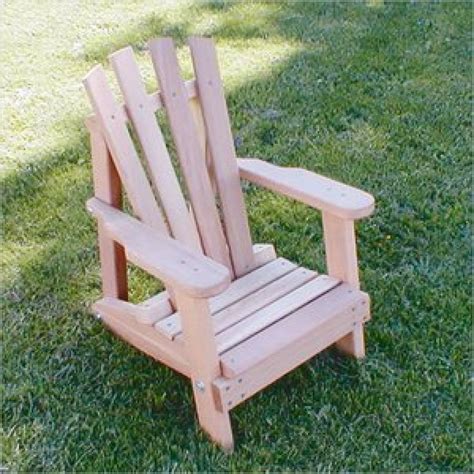 Creekvine Designs Cedar Child Size Wide Slat Adirondack Chair Home