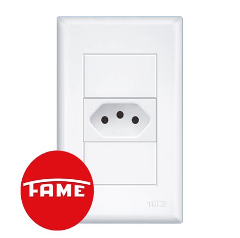 EVIDENCE Interruptor Tomada 2P T 10A Placa FAME 3742