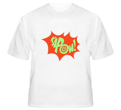 Kapow Vintage Look T Shirt