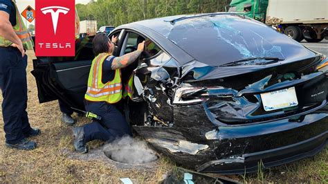 24 Hour Old Tesla Model 3 Highland Totaled By Lying Driver YouTube