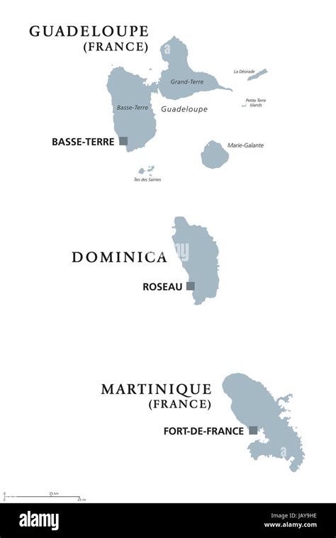 Carte Martinique Guadeloupe Info Voyage Carte Plan