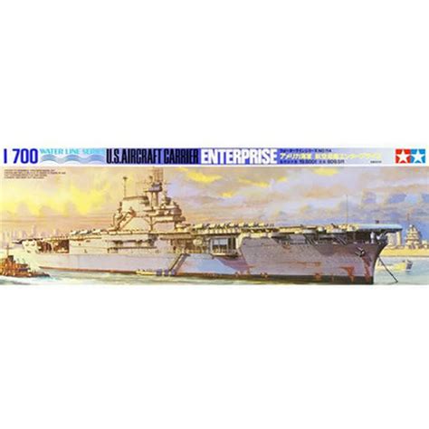 Tamiya 1700 Us Aircraft Carrier Uss Enterprise Cv 6 Model Kit Tough