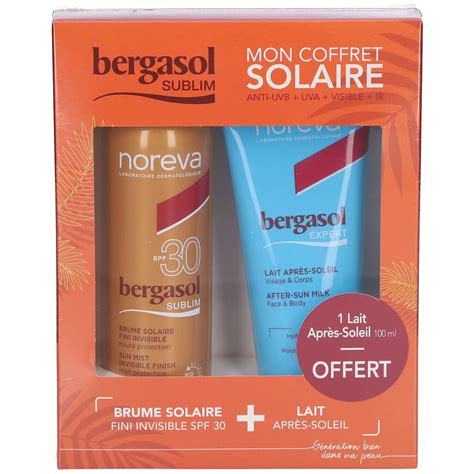 Noreva Bergasol Sublim Brume Solaire Spf Lait Apr S Soleil Ml