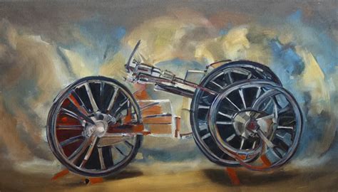 Perpetual Motion Machine Oil Painting Stable Diffusion OpenArt