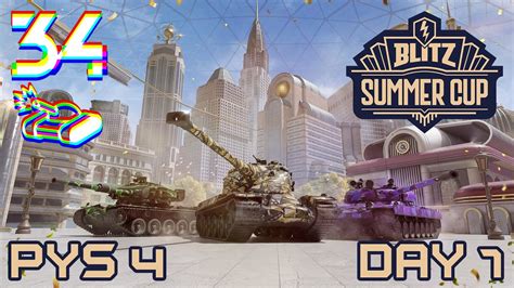 Blitz Summer Cup NA Qualifiers PYS 4 Day 1 World Of Tanks Blitz