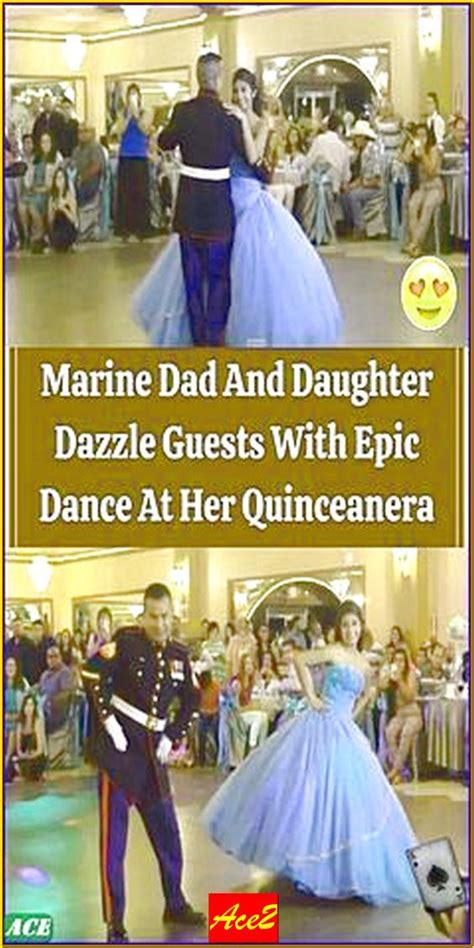 Marine Dad Surprises Guests When He Teams Up With Daughter For Epic