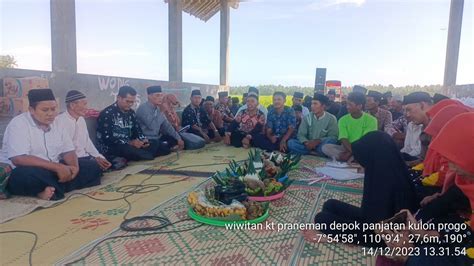 Dipertapa Wiwitan Padi Di Bulak Praneman Depok Panjatan