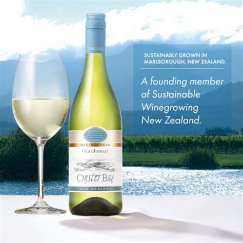 Oyster Bay Chardonnay New Zealand White Wine 750 Ml Ralphs