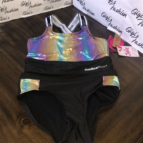 Justice Swim Justice Girls Bikini Set Size Poshmark