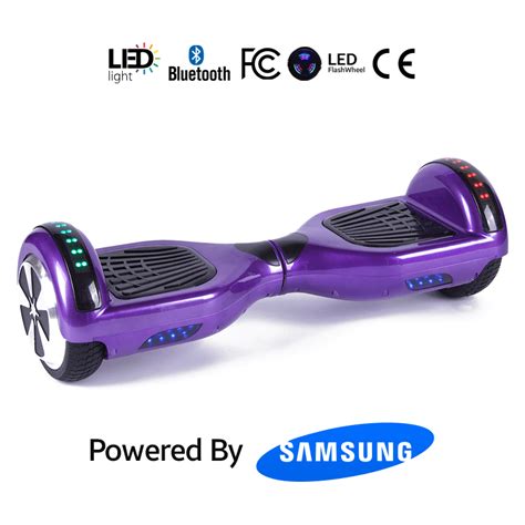 Purple 6.5 Bluetooth Hoverboard - OFFICIAL HOVER BOARD PRO