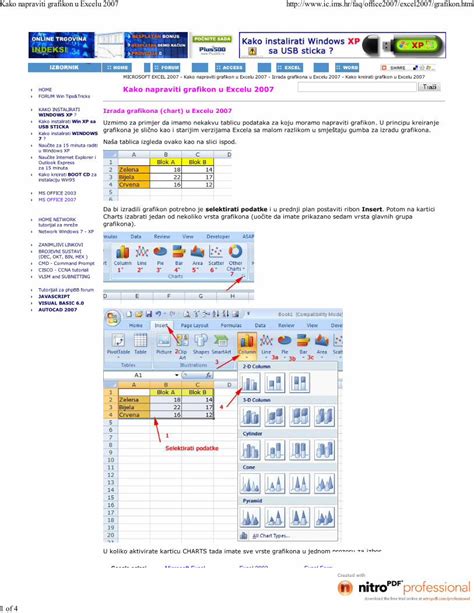 Pdf Kako Napraviti Grafikon U Excelu Pdf Dokumen Tips