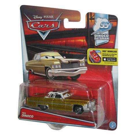 Disney Pixar Cars Movie Tex 95 Dinoco Daydream Toy Car #2 - Walmart.com - Walmart.com