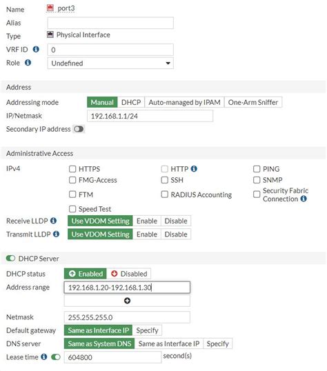 1 1 Basic Settings FortiGate Firewall Practical Guidance And Hands