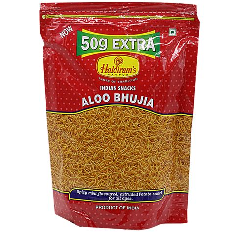 Buy Haldirams Namkeen Aloo Bhujia 400 Gm Pouch Online At Best Price Of