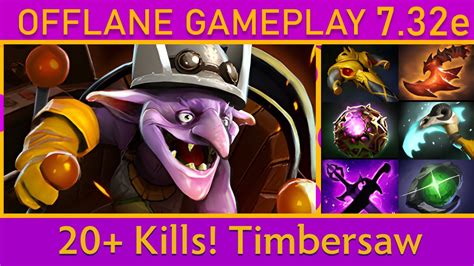 Dota 2 Timbersaw Offlane Gameplay Top MMR YouTube