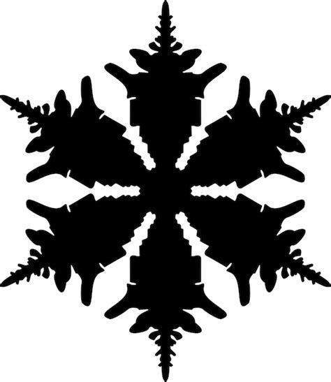 Premium Vector Winter Snowflake Icon