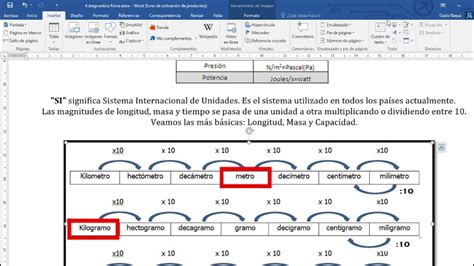 Pasaje De Unidades Introducci N A La F Sica To Primera Clase