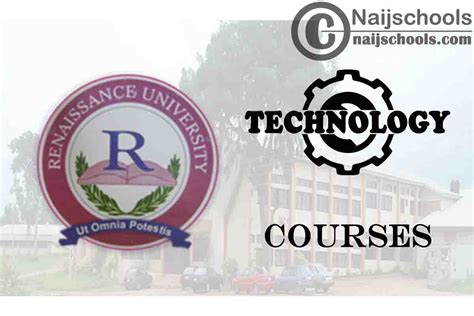 Renaissance University Courses for Technology Students - NAIJSCHOOLS