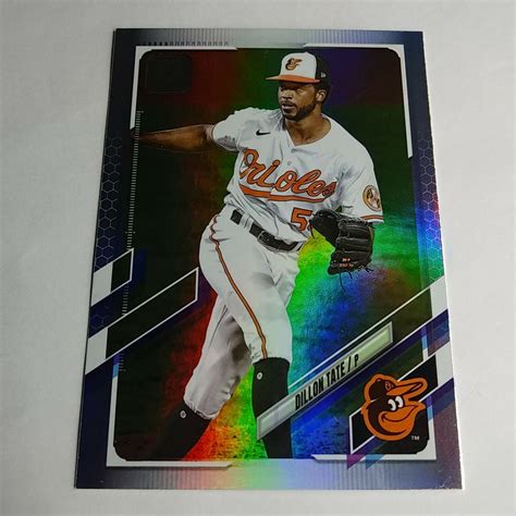 Topps Update Series Dillon Tate Silver Baltimore Orioles Us Ebay